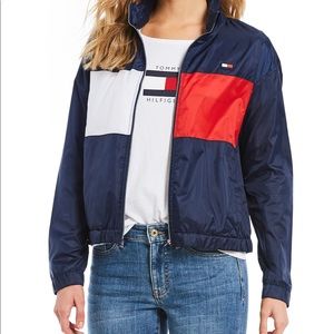 Colorblock windbreaker Jacket